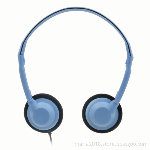 3.5mm the TAMO sky blue wired disposable earphones /headphone